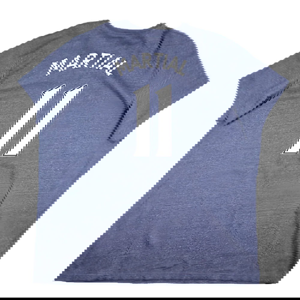 Manchester United 2016-17 Adidas T-Shirt (3XL) (Very Good) (Martial 11)