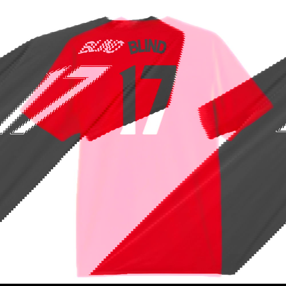 Manchester United 2016-17 Home Shirt (Womens 12) Pogba #6 (Very Good) (Blind 17)