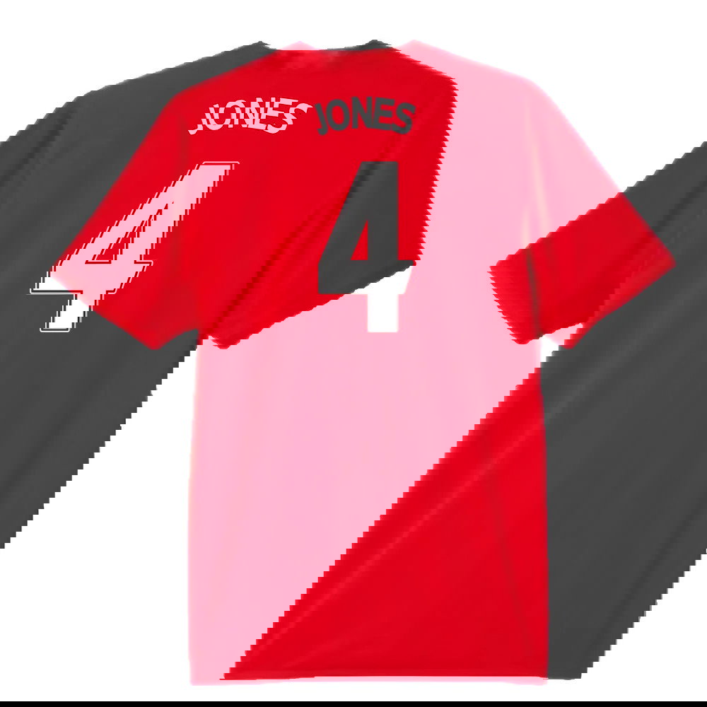 Manchester United 2016-17 Home Shirt (Womens 12) Pogba #6 (Very Good) (Jones 4)