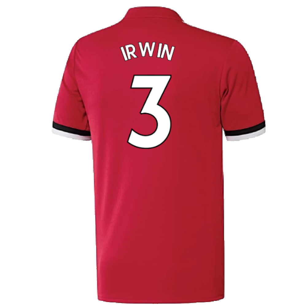Manchester United 2017-18 Home Shirt ((Excellent) 4-5 Year) (Irwin 3)