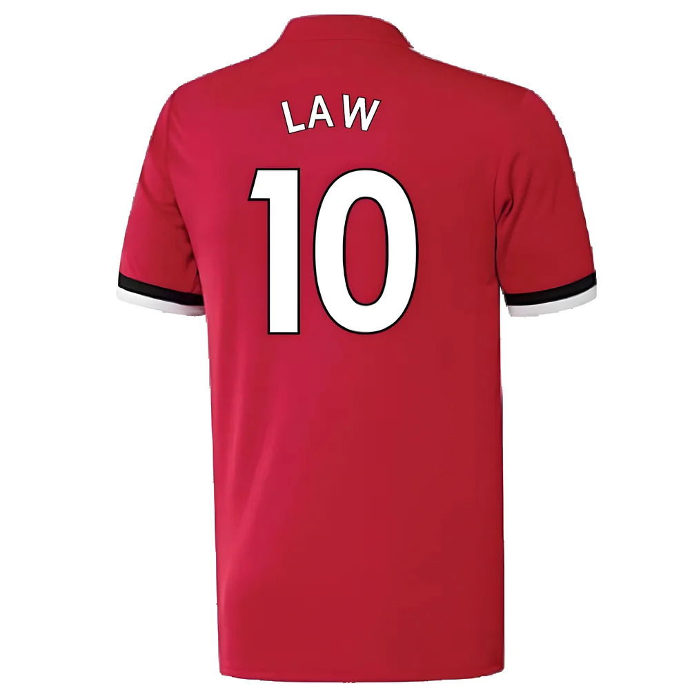 Manchester United 2017-18 Home Shirt ((Excellent) 4-5 Year) (Law 10)