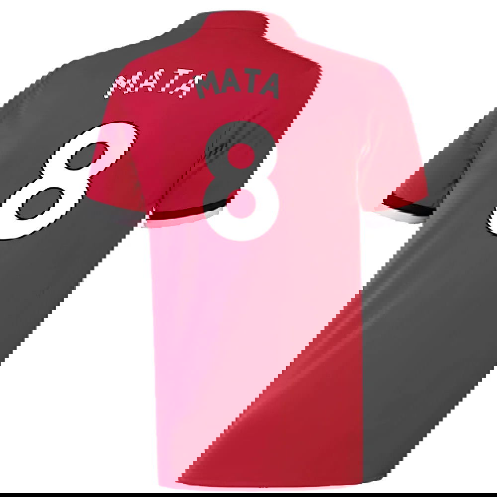 Manchester United 2017-18 Home Shirt ((Excellent) 4-5 Year) (Mata 8)