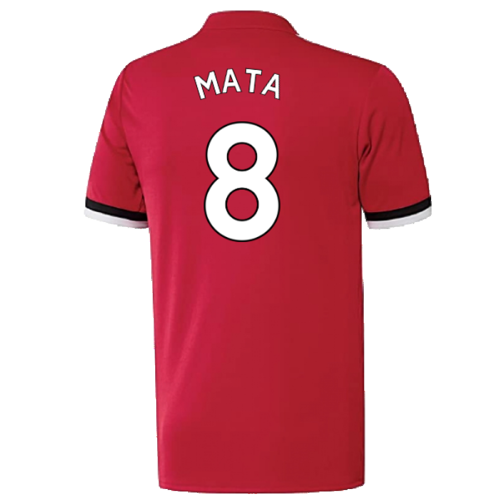 Manchester United 2017-18 Home Shirt ((Excellent) 4-5 Year) (Mata 8)