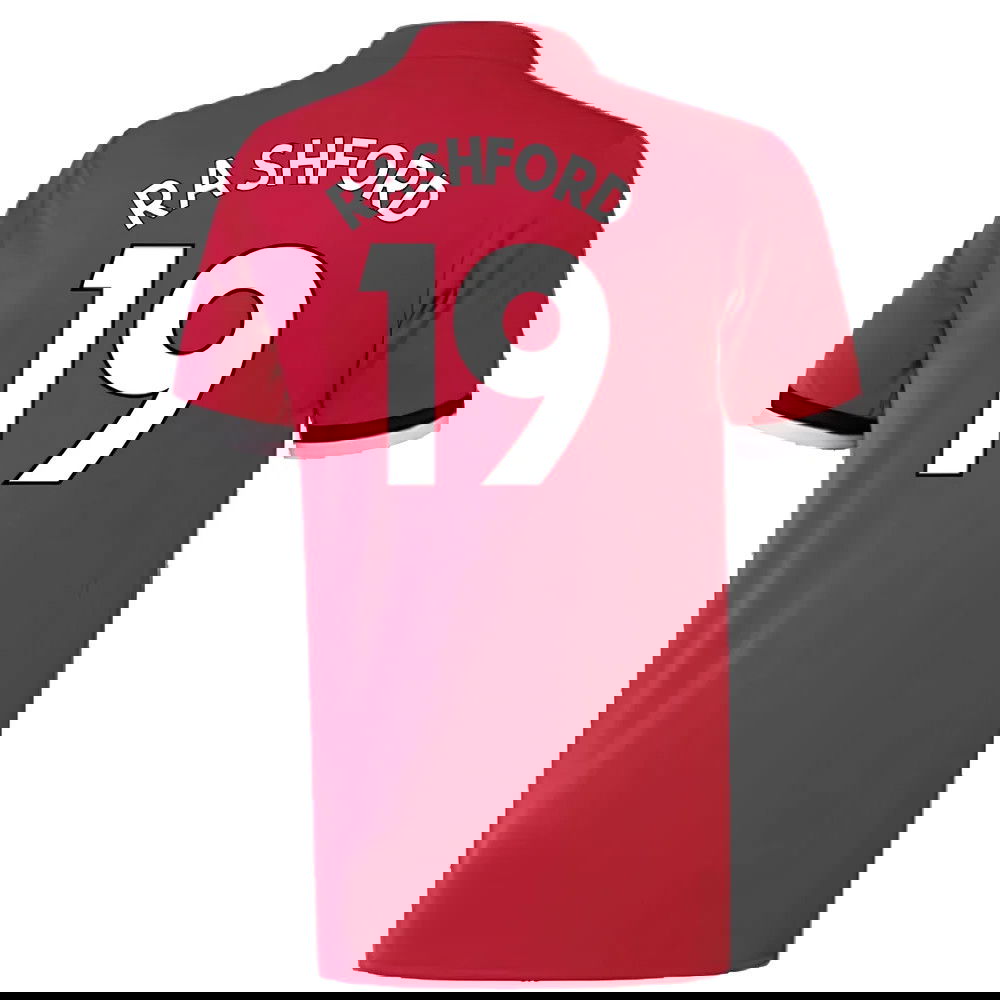 Manchester United 2017-18 Home Shirt ((Excellent) 4-5 Year) (Rashford 19)