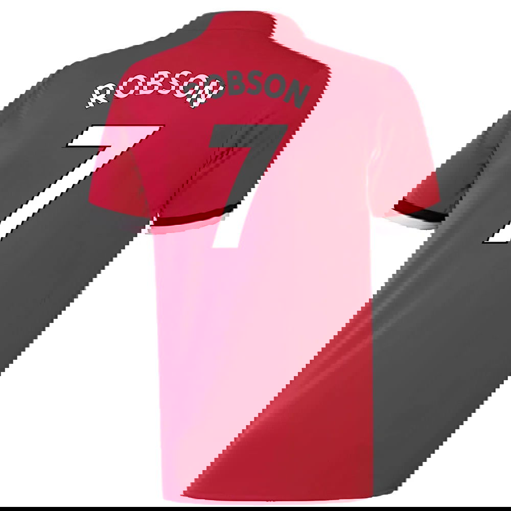 Manchester United 2017-18 Home Shirt ((Excellent) 4-5 Year) (Robson 7)