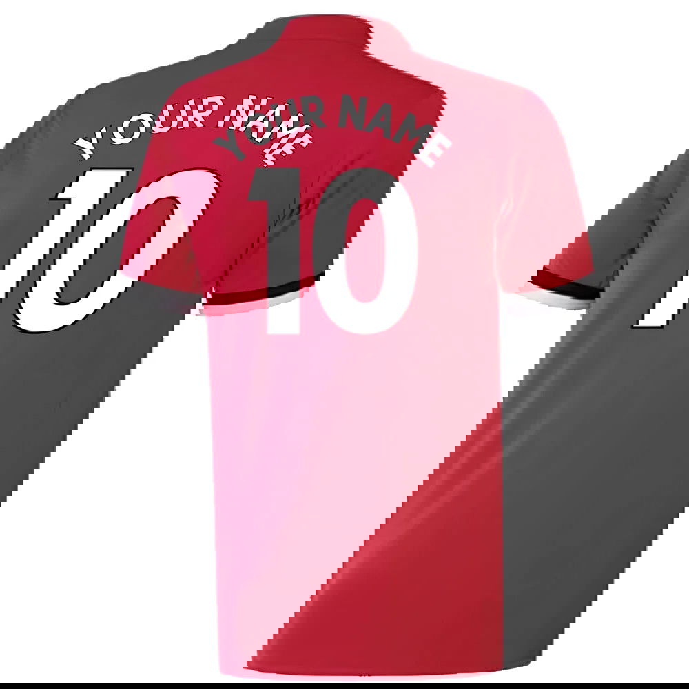 Manchester United 2017-18 Home Shirt ((Excellent) 4-5 Year) (Your Name)