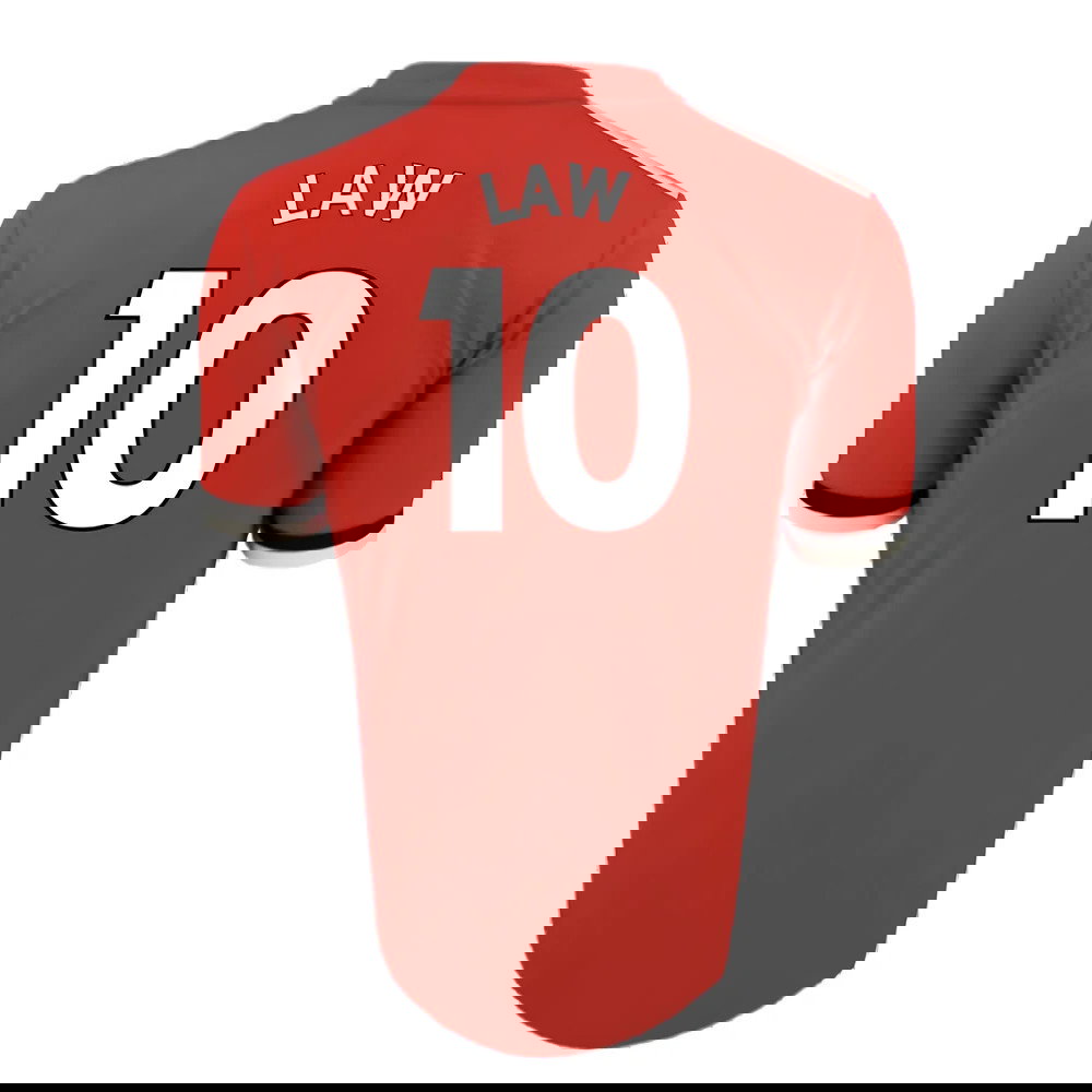 Manchester United 2017-18 Home Shirt (Mint) (Law 10)