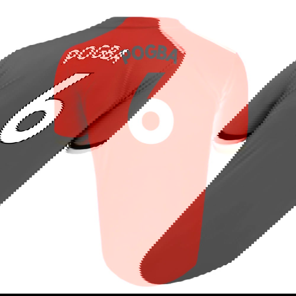 Manchester United 2017-18 Home Shirt (Excellent) (Pogba 6)