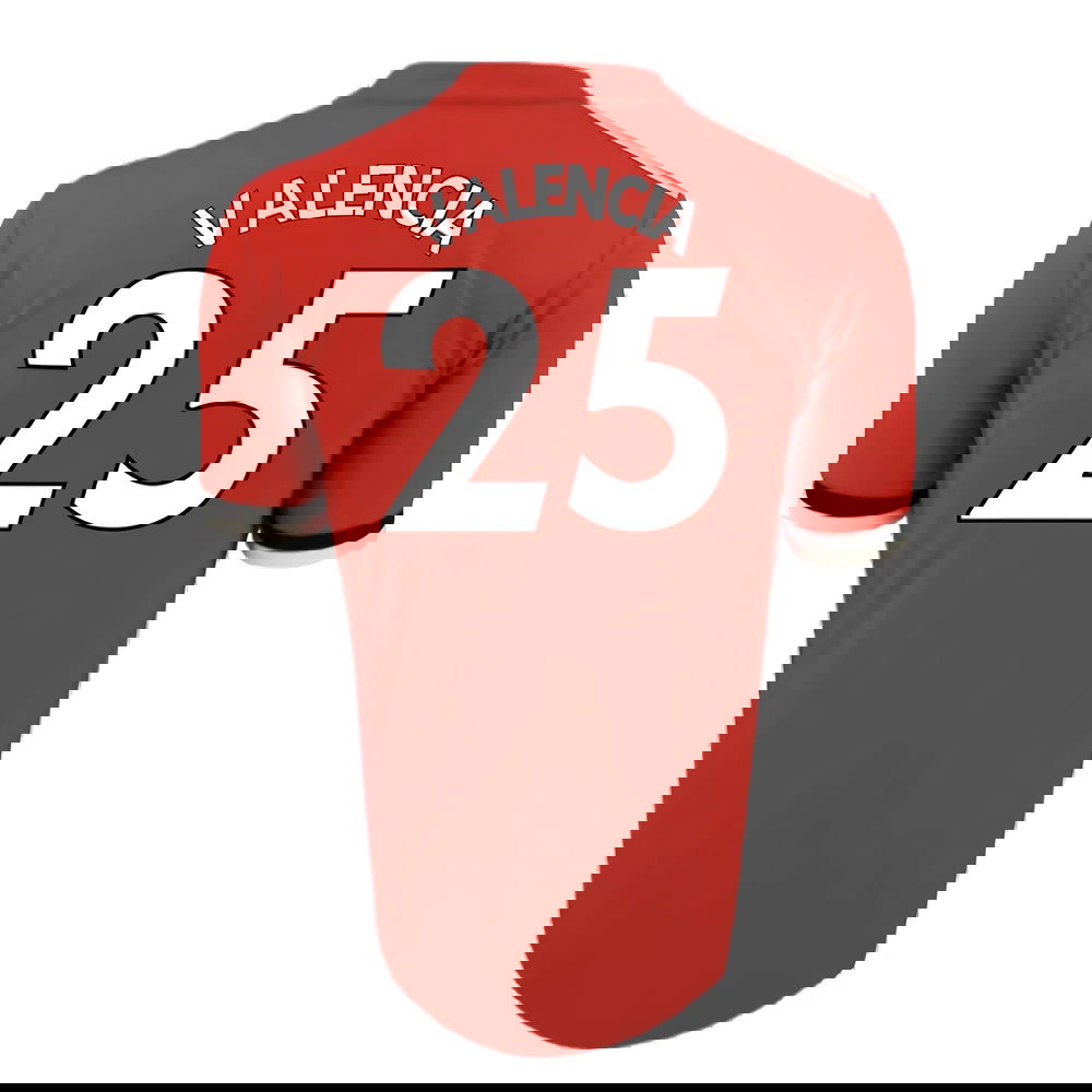 Manchester United 2017-18 Home Shirt (Excellent) (Valencia 25)