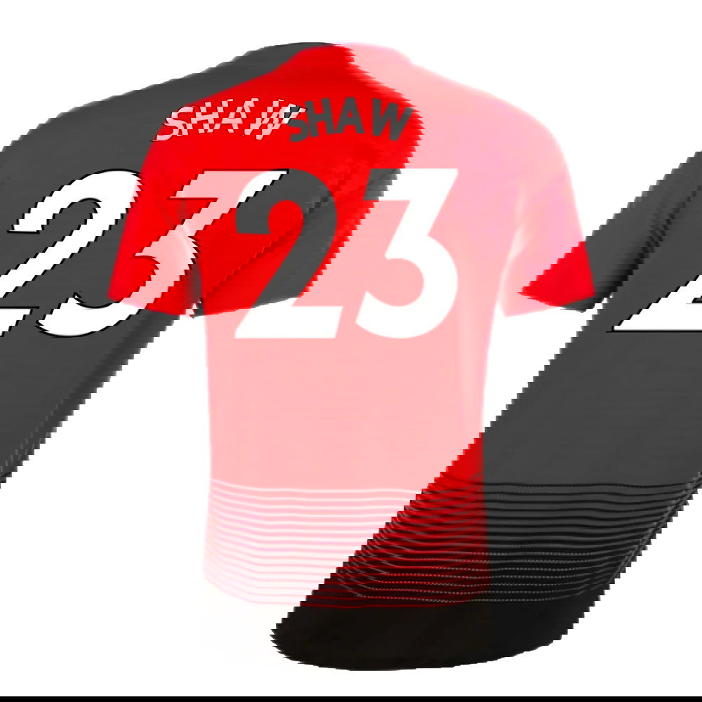 Manchester United 2018-19 Home Shirt (M) (Excellent) (Shaw 23)