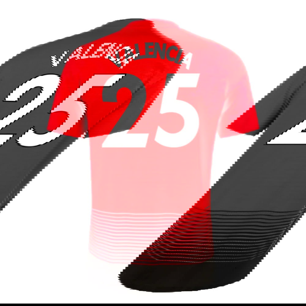 Manchester United 2018-19 Home Shirt (M) (Excellent) (Valencia 25)