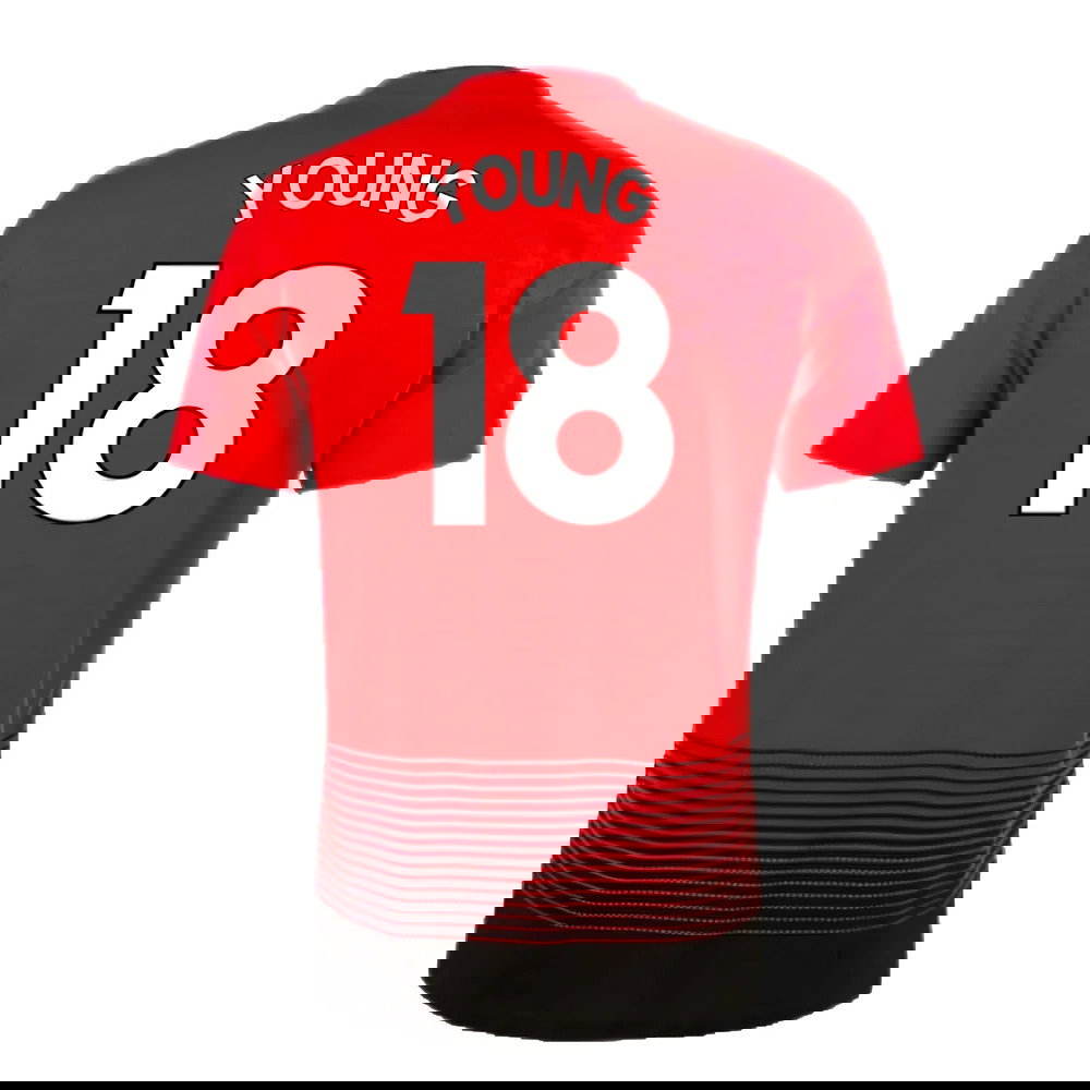 Manchester United 2018-19 Home Shirt (M) (Excellent) (Young 18)