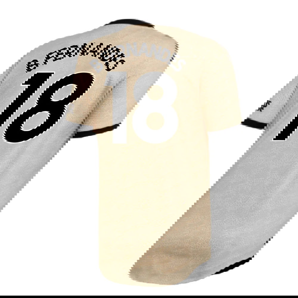 Manchester United 2019-20 Away Shirt (S) (Excellent) (B Fernandes 18)