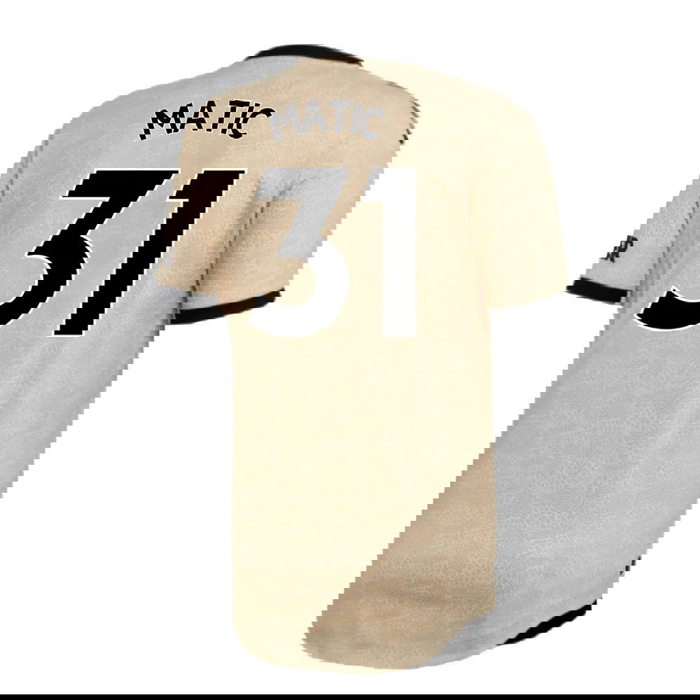 Manchester United 2019-20 Away Shirt (S) (Excellent) (Matic 31)