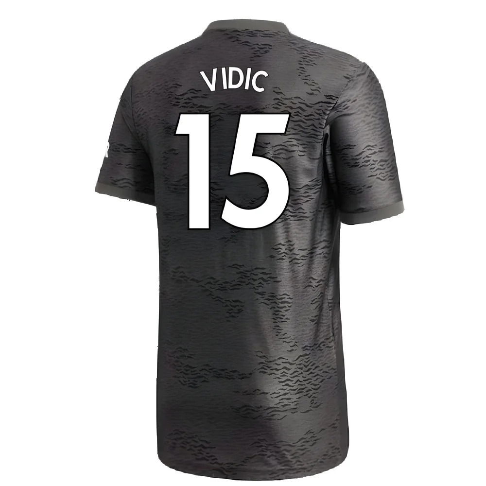 Manchester United 2020-21 Away Shirt ((Excellent) L) (VIDIC 15)