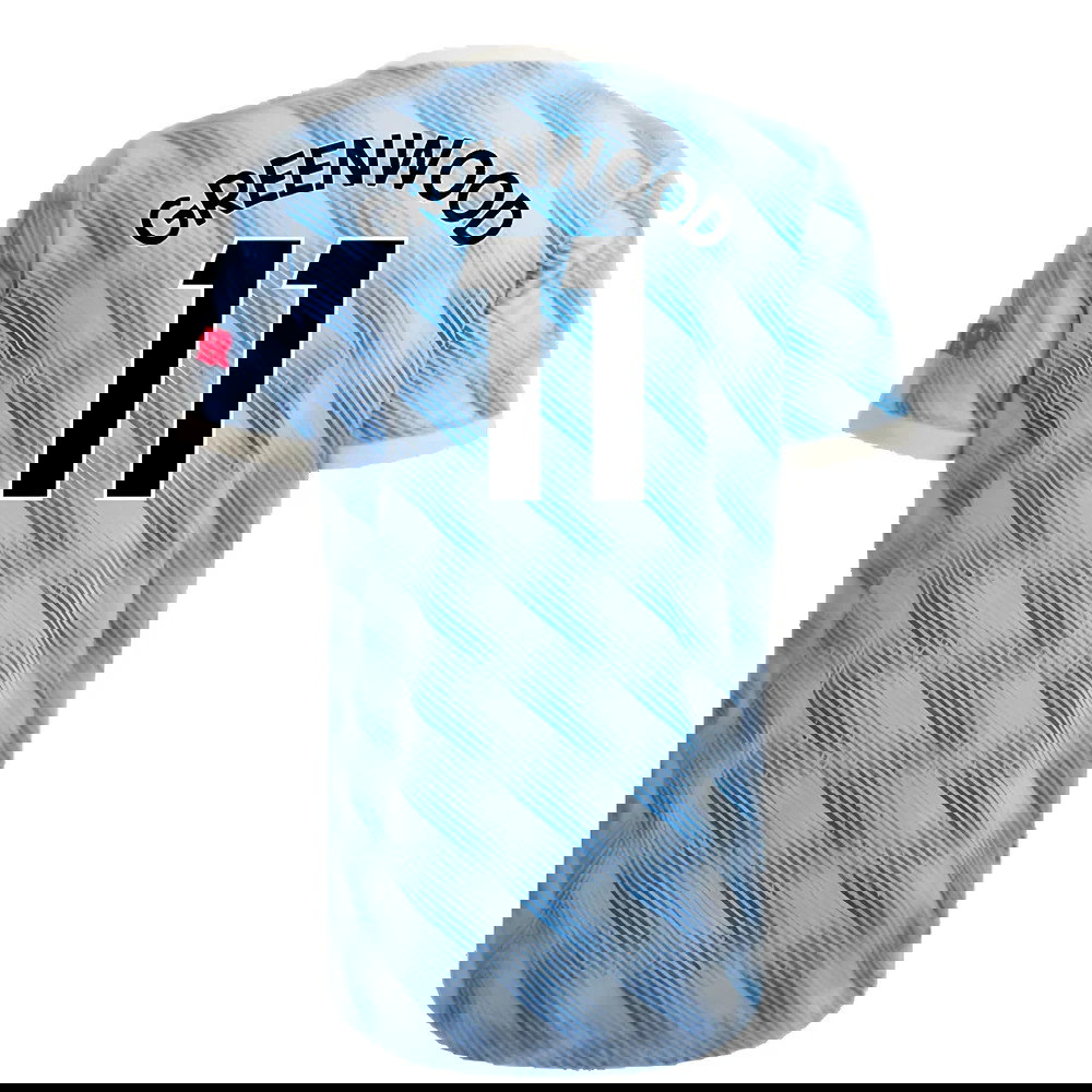 Manchester United 2021-22 Away Shirt (XL) (Mint) (GREENWOOD 11)