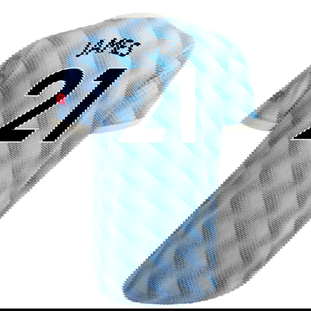 Manchester United 2021-22 Away Shirt (XL) (Mint) (JAMES 21)