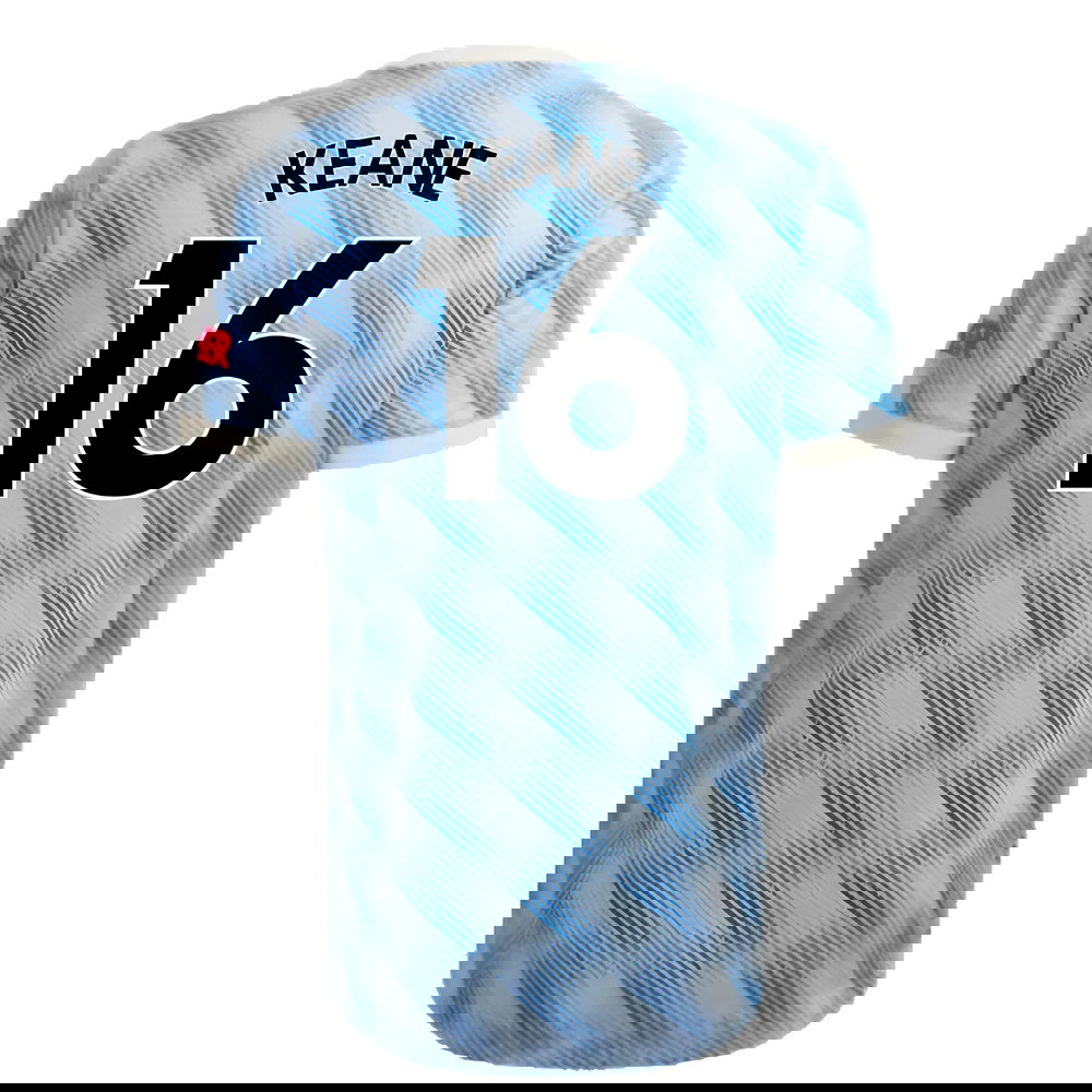 Manchester United 2021-22 Away Shirt (XL) (Mint) (KEANE 16)