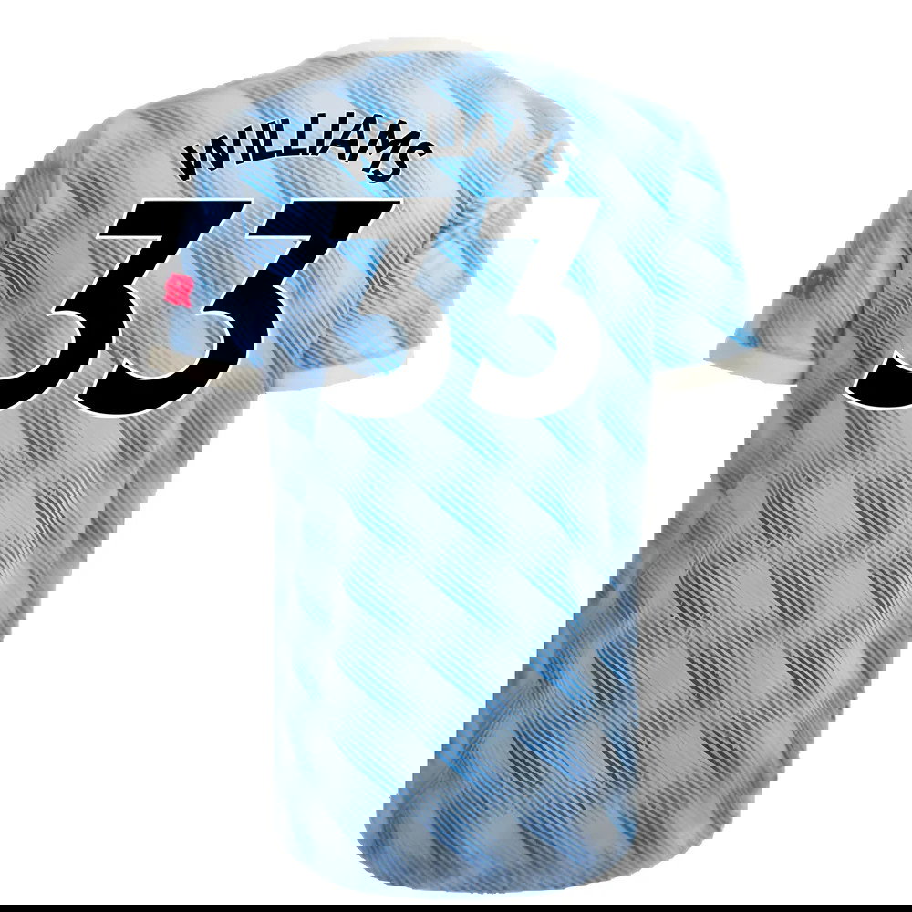 Manchester United 2021-22 Away Shirt (XL) (Mint) (WILLIAMS 33)