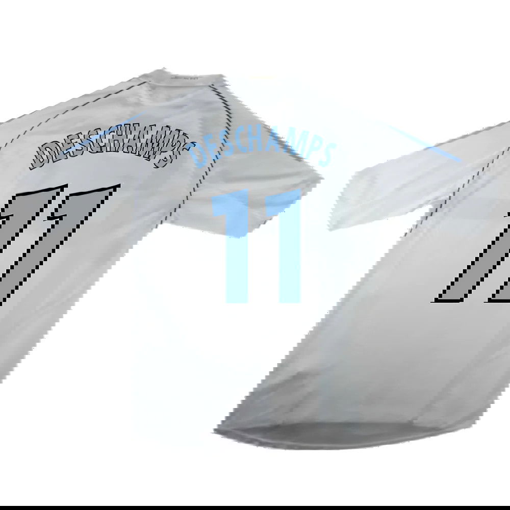 Marseille 2004-05 Home Shirt ((Excellent) L) (DESCHAMPS 11)