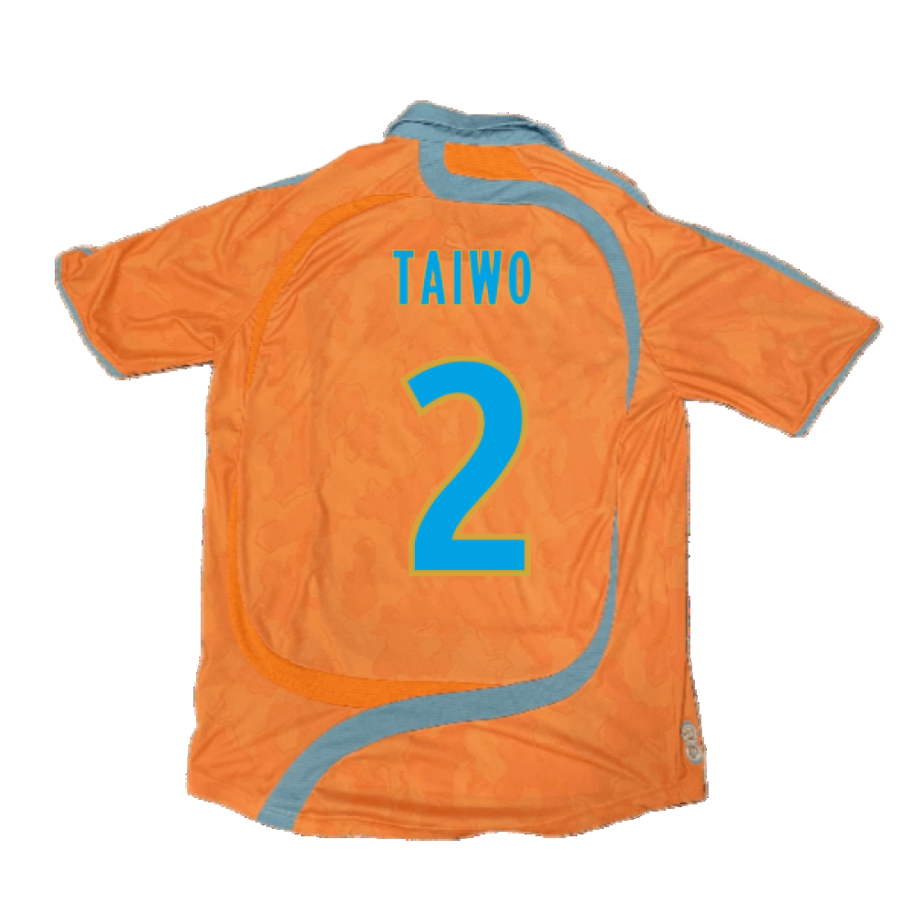 Marseille 2007-08 Third Shirt ((Excellent) L) (Taiwo 2)