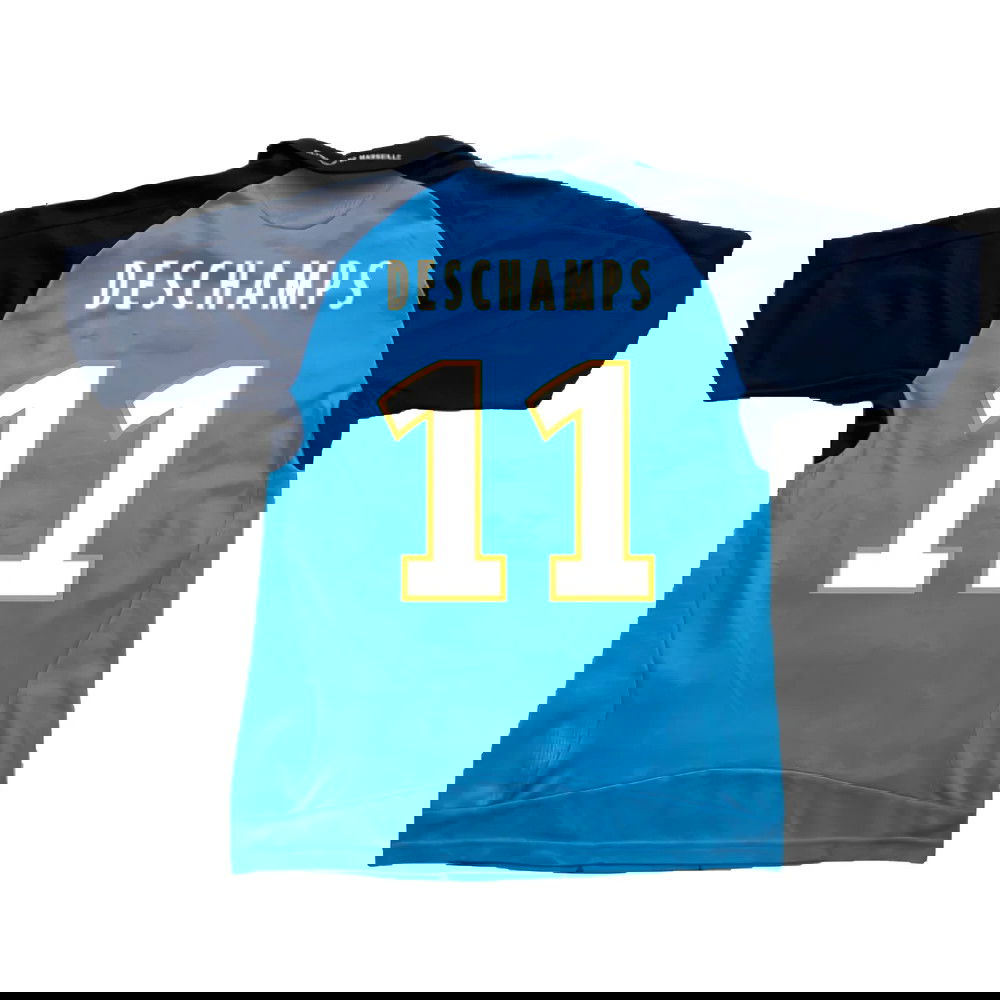 Marseille 2008-09 Away Shirt (XL) (Very Good) (DESCHAMPS 11)