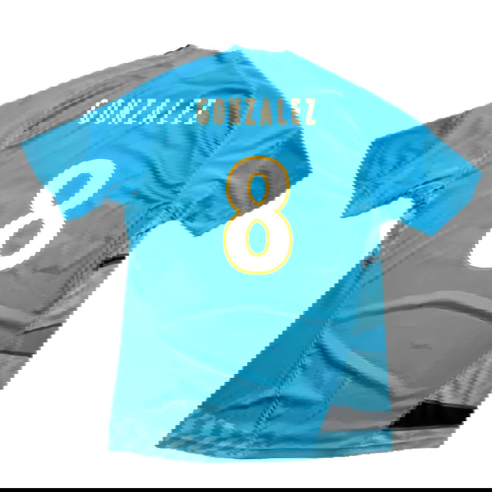 Marseille 2009-10 Away Shirt ((Excellent) M) (Gonzalez 8)