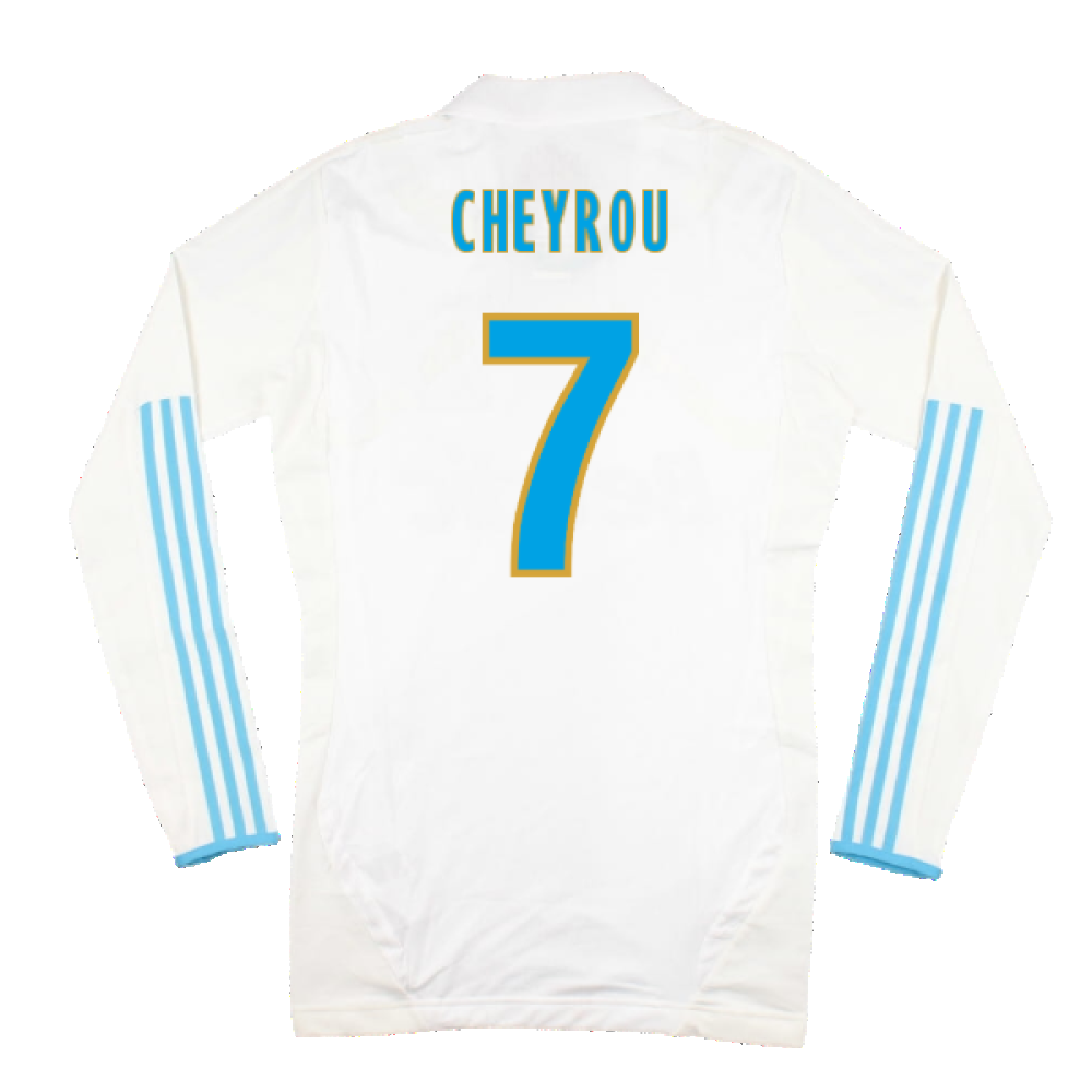 Marseille 2011-12 Player Spec Long Sleeve Home Shirt ((Excellent) L) (Cheyrou 7)