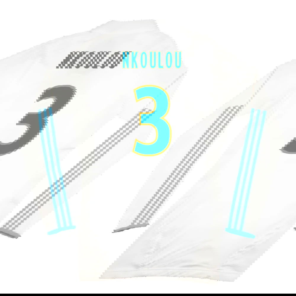 Marseille 2011-12 Player Spec Long Sleeve Home Shirt ((Excellent) L) (Nkoulou 3)
