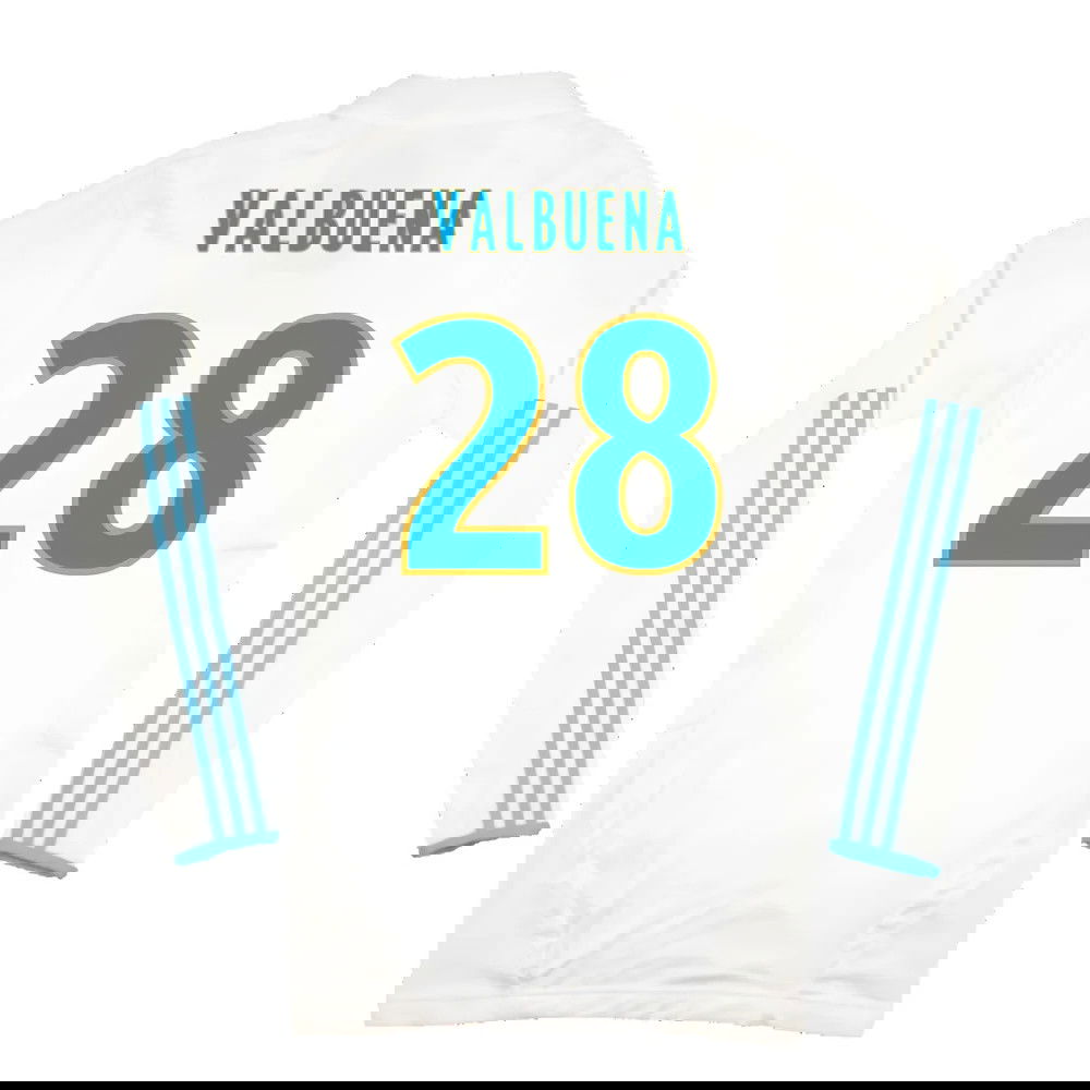 Marseille 2011-12 Player Spec Long Sleeve Home Shirt ((Excellent) L) (Valbuena 28)