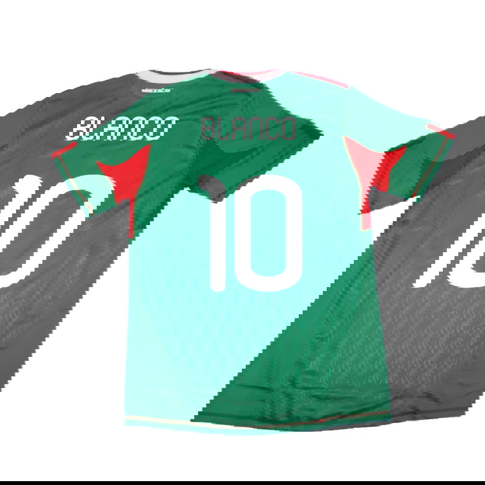 Mexico 2010-11 Home Shirt (2XL) (Very Good) (Blanco 10)
