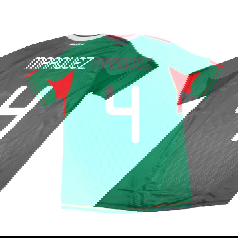 Mexico 2010-11 Home Shirt (2XL) (Very Good) (Marquez 4)
