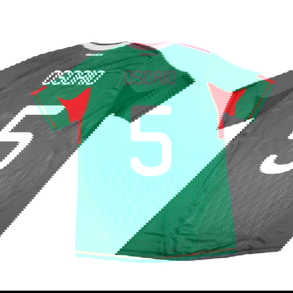 Mexico 2010-11 Home Shirt (2XL) (Very Good) (Osorio 5)