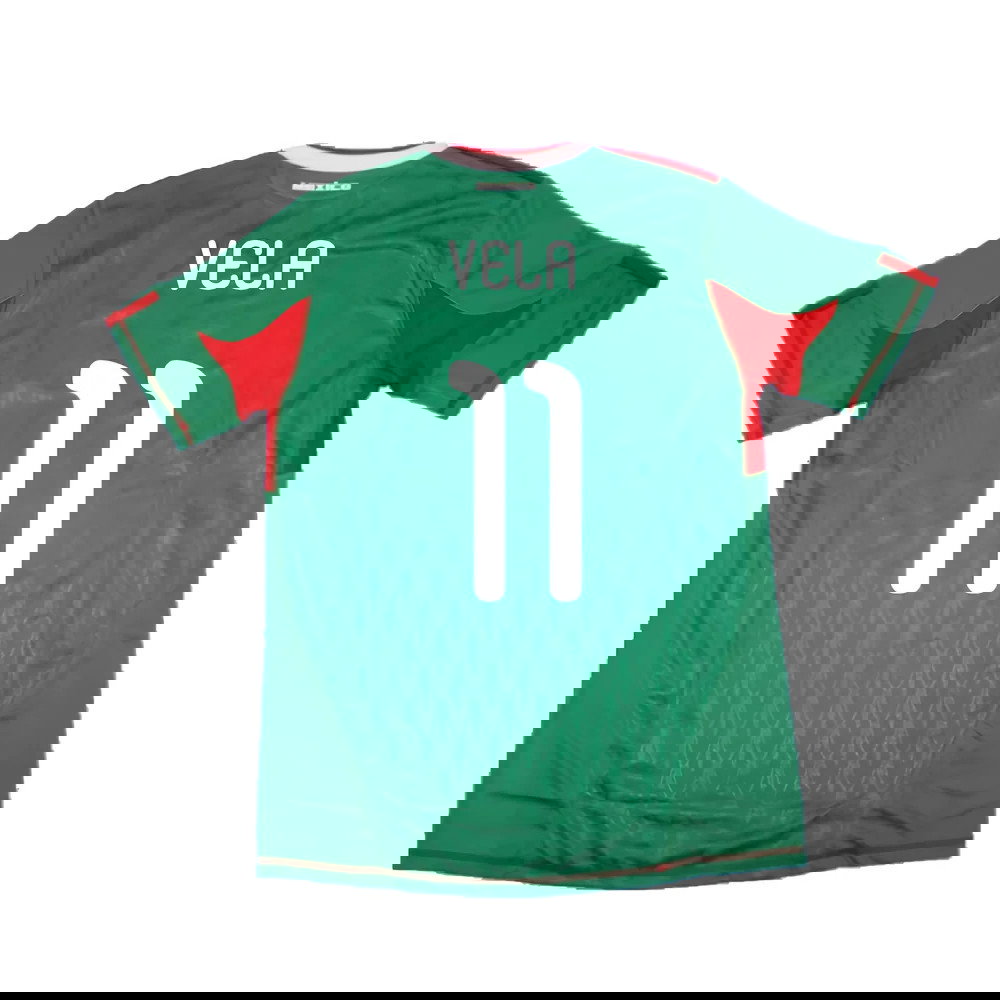 Mexico 2010-11 Home Shirt (2XL) (Very Good) (Vela 11)