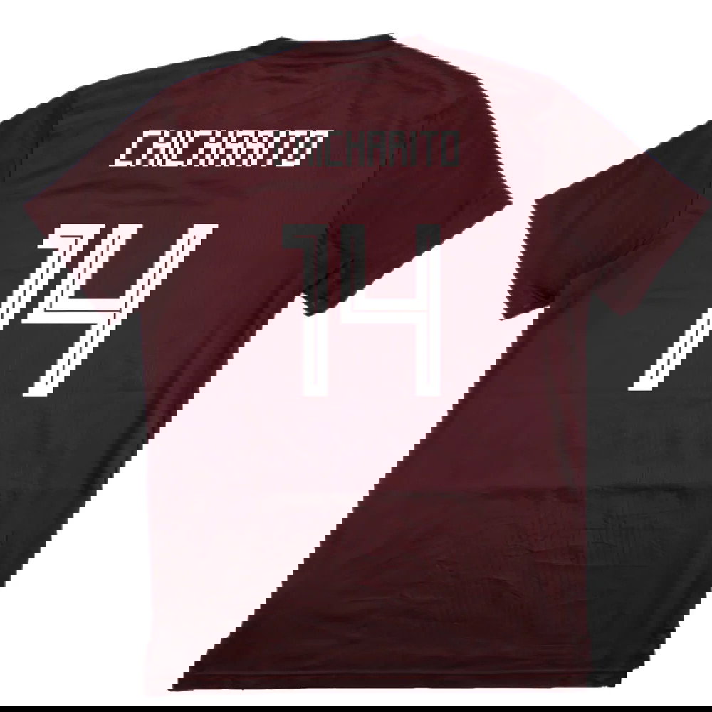 Mexico 2018-19 Adidas Training Shirt (S) (Chicharito 14) (Excellent)