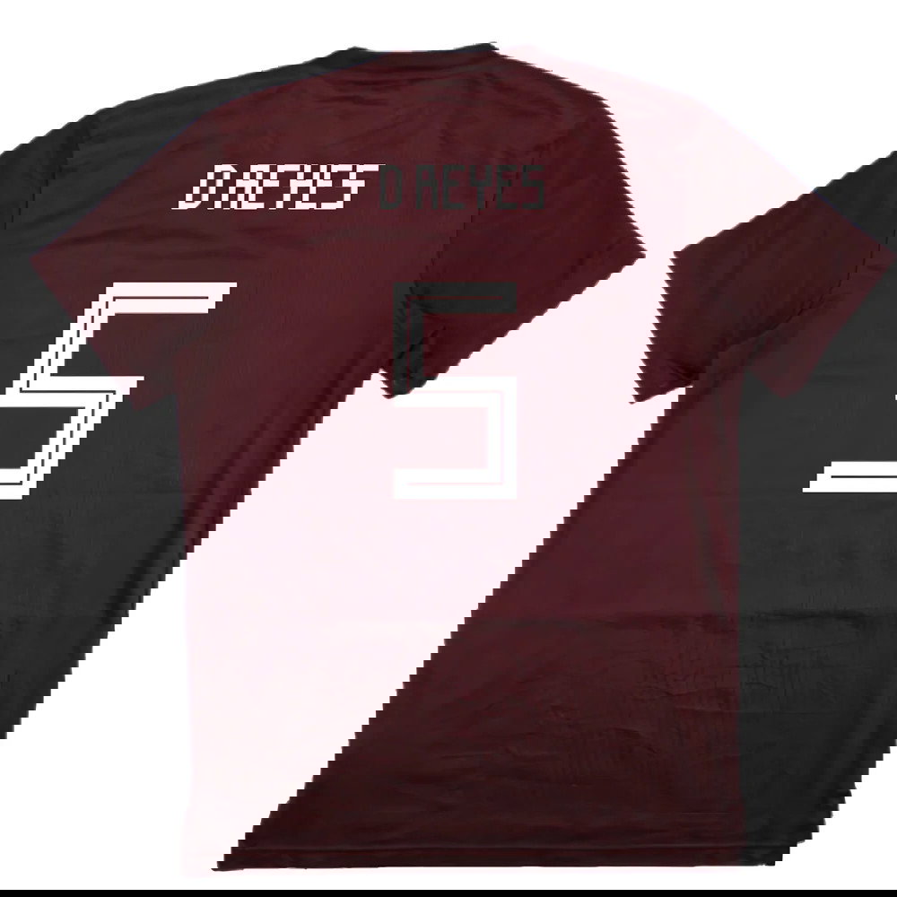 Mexico 2018-19 Adidas Training Shirt (S) (D Reyes 5) (Excellent)