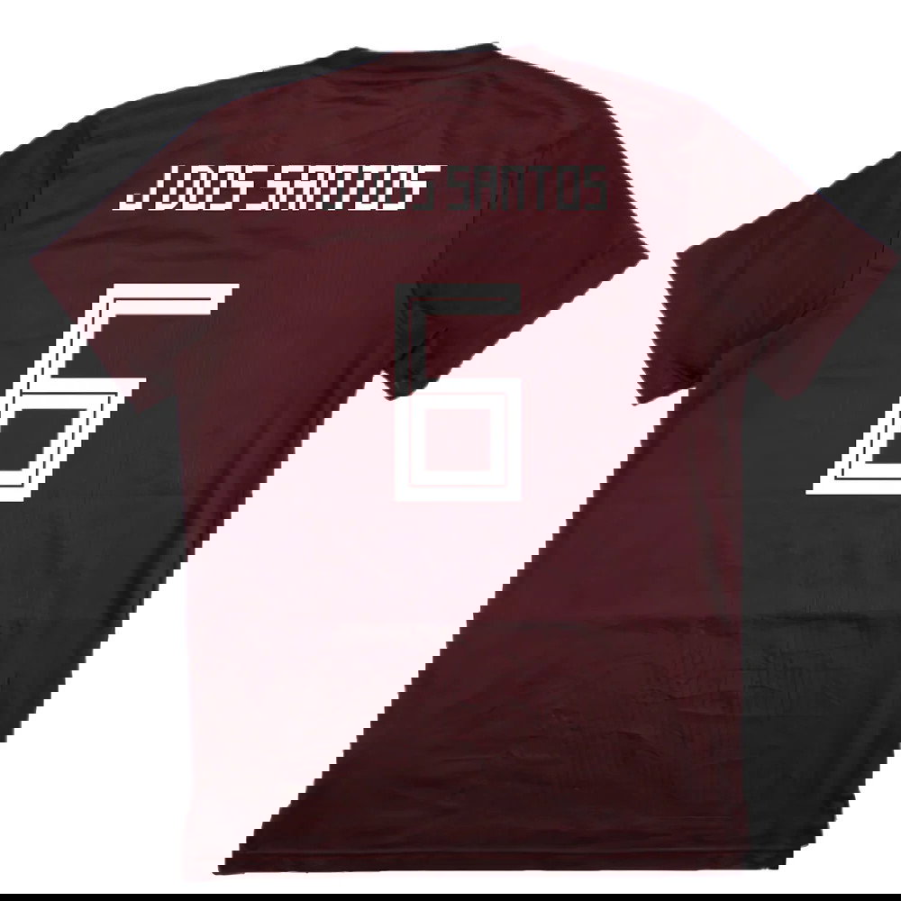 Mexico 2018-19 Adidas Training Shirt (S) (J Dos Santos 6) (Excellent)