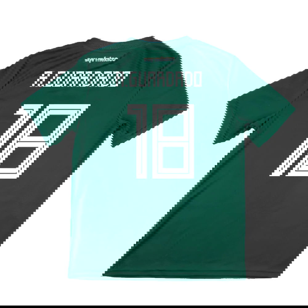 Mexico 2018-19 Home Shirt (Mint) (A.Guardado 18)