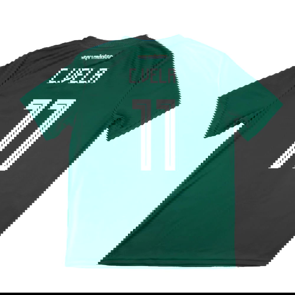 Mexico 2018-19 Home Shirt (Mint) (C.Vela 11)