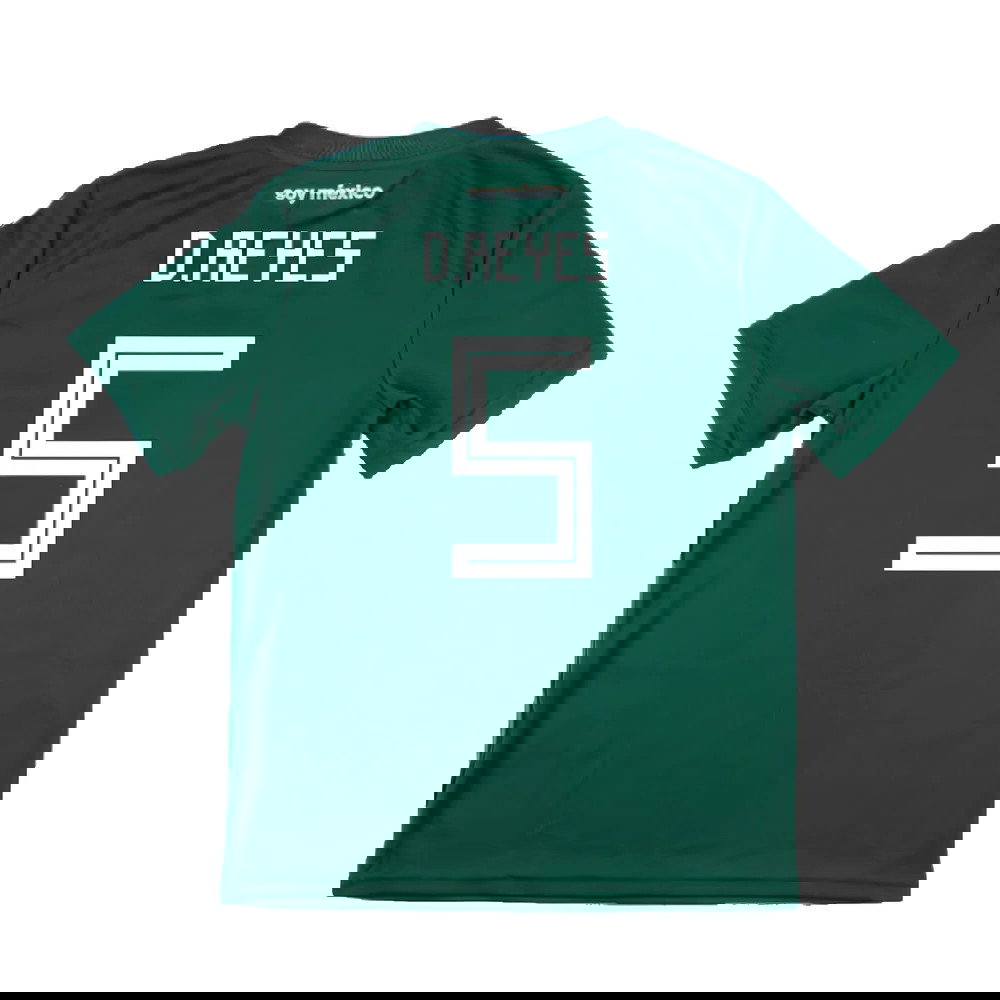 Mexico 2018-19 Home Shirt (Mint) (D.Reyes 5)