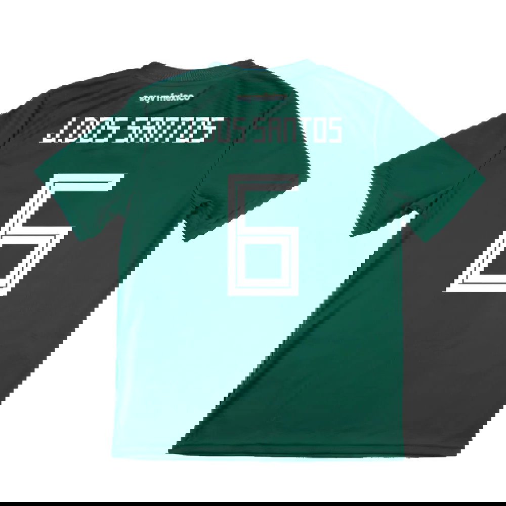 Mexico 2018-19 Home Shirt (Mint) (J.Dos Santos 6)