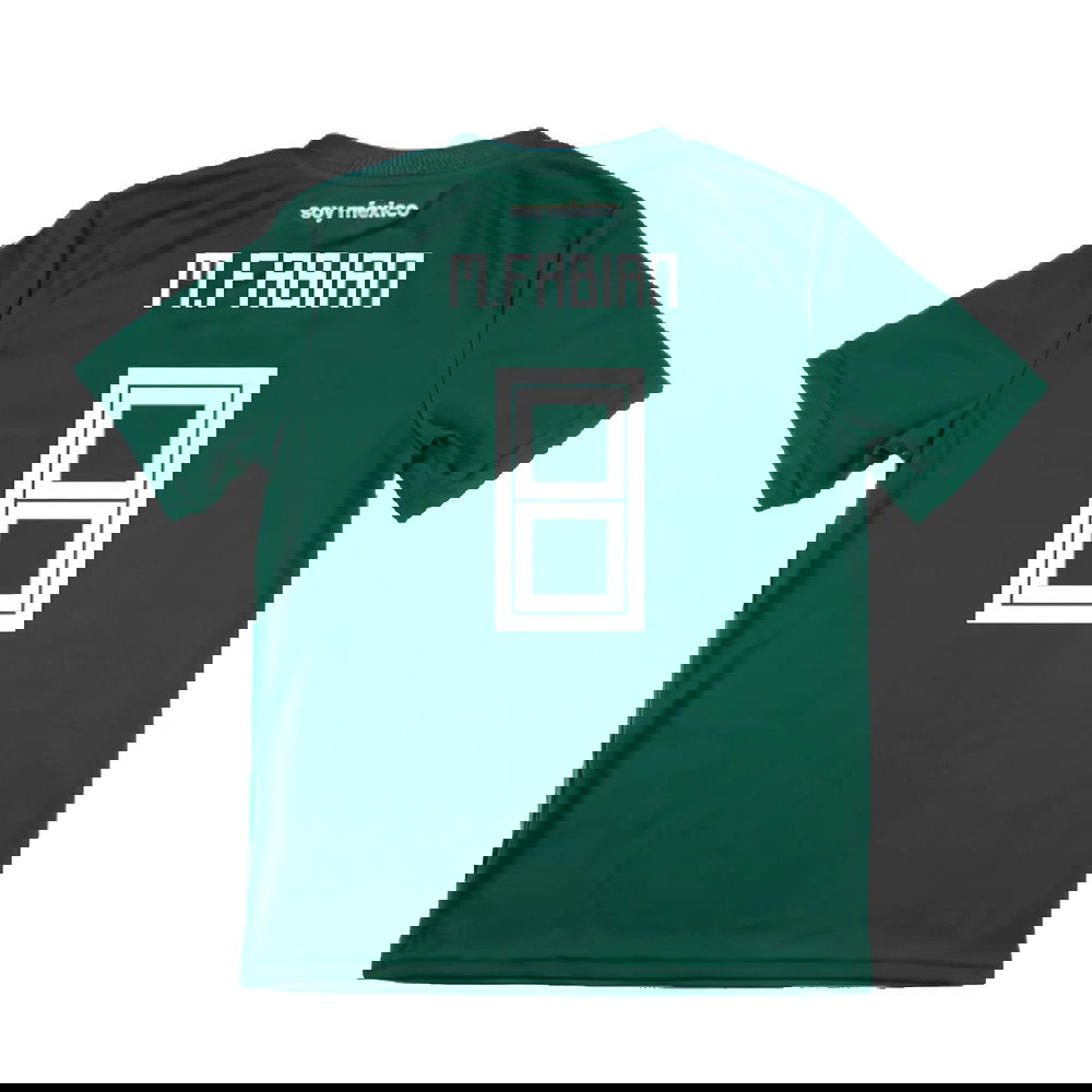 Mexico 2018-19 Home Shirt (Mint) (M.Fabian 8)