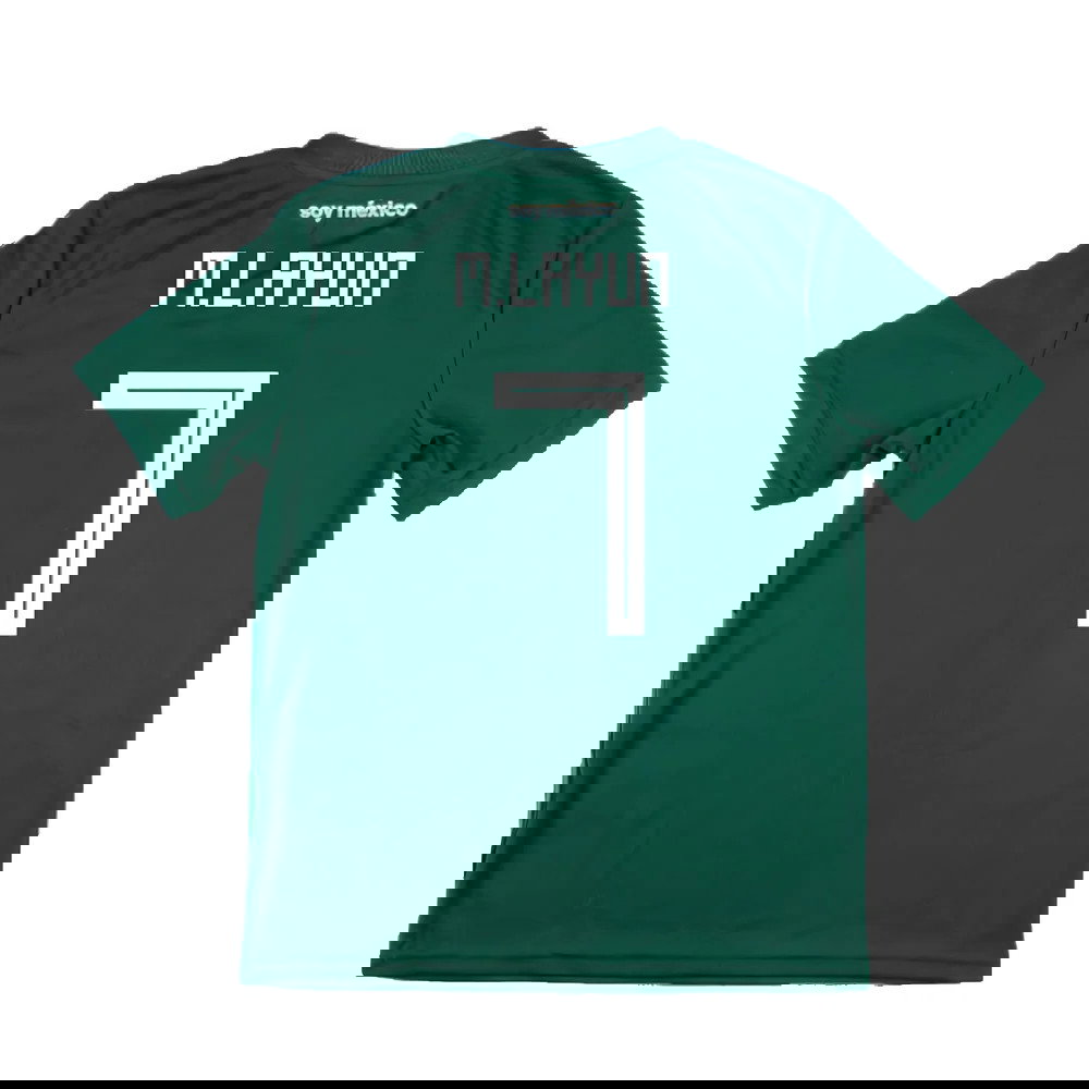 Mexico 2018-19 Home Shirt (Mint) (M.Layun 7)