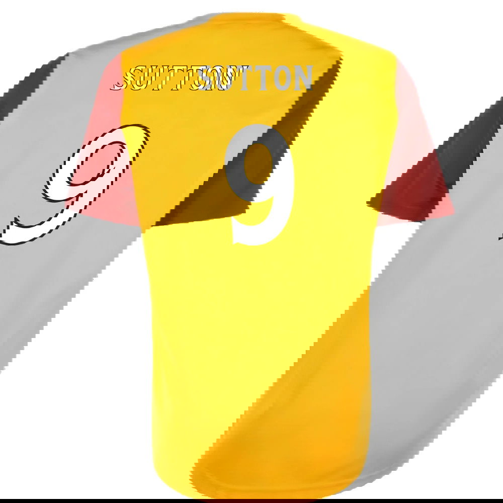 Motherwell 2013-14 Home Shirt (M) (Mint) (Sutton 9)