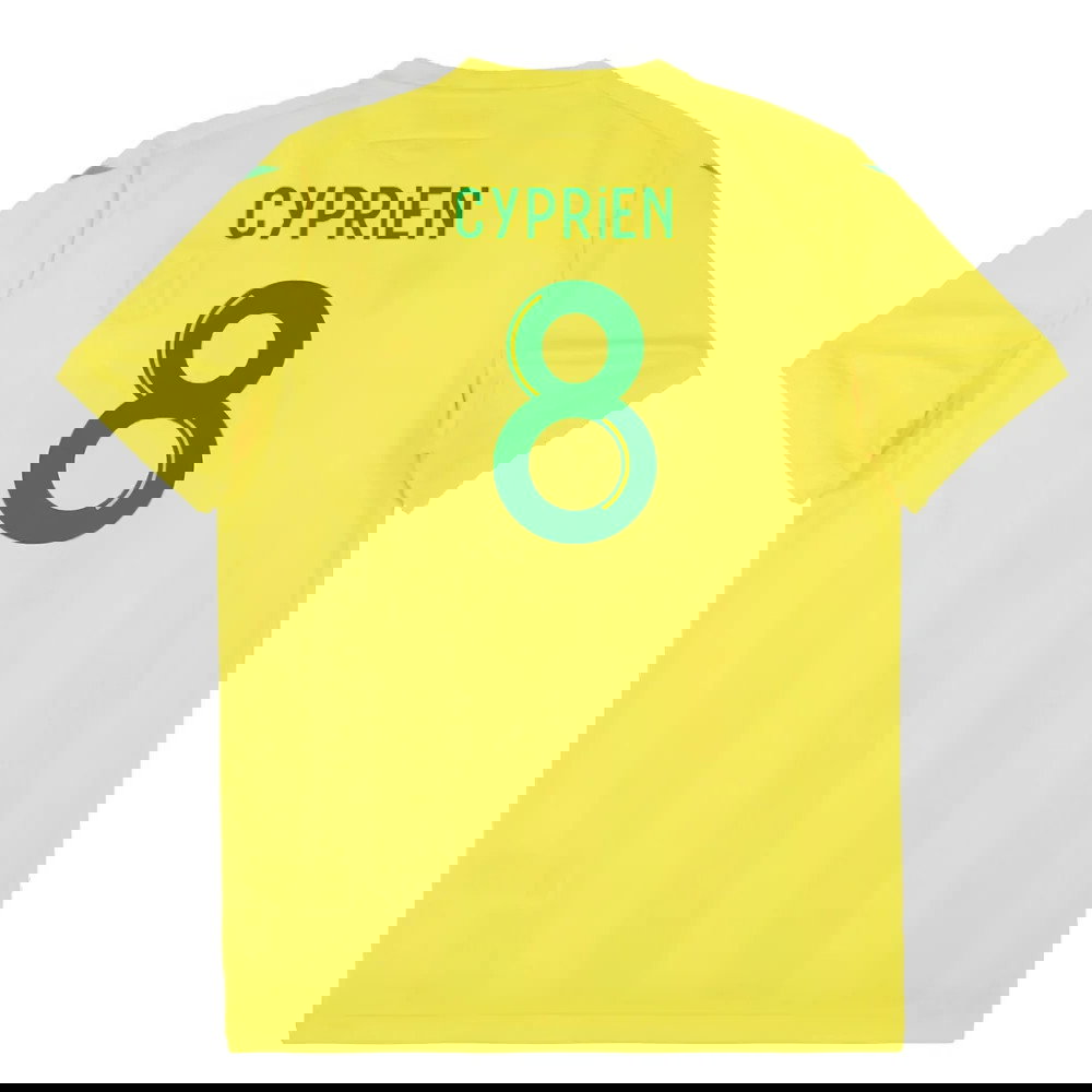 Nantes 2021-22 Home Shirt (2XL) (Excellent) (Cyprien 8)