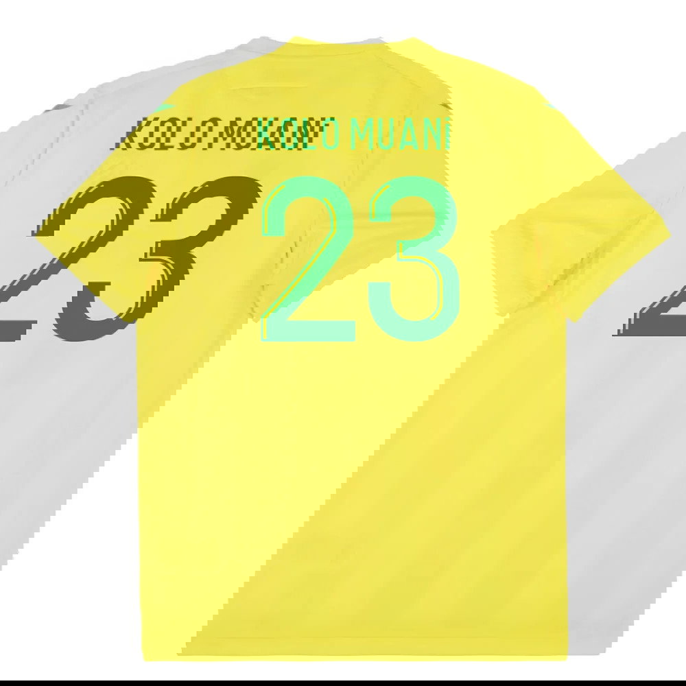 Nantes 2021-22 Home Shirt (2XL) (Excellent) (Kolo Muani 23)
