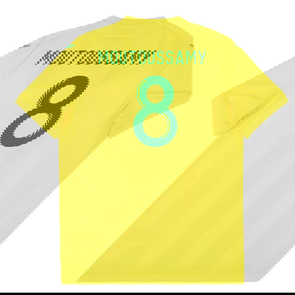 Nantes 2021-22 Home Shirt (2XL) (Excellent) (Moutoussamy 8)