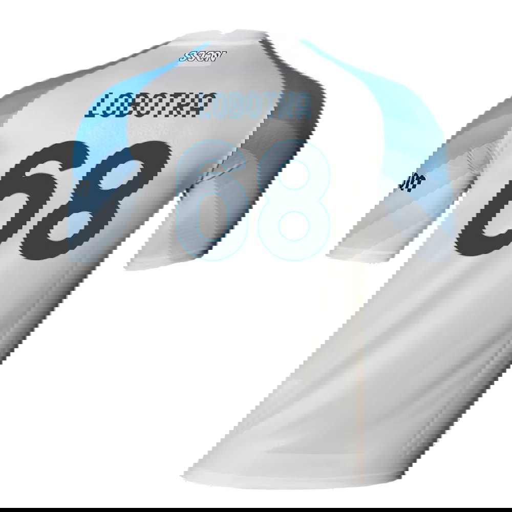 Napoli 2022-2023 Away Player Issue Shirt (XL) (Very Good) (Lobotka 68)