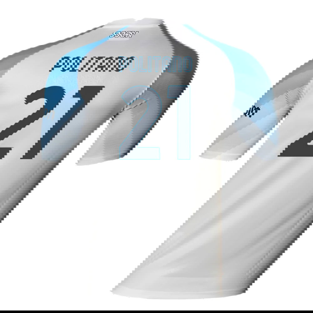 Napoli 2022-2023 Away Player Issue Shirt (XL) (Very Good) (Politano 21)