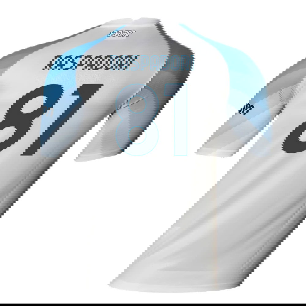 Napoli 2022-2023 Away Player Issue Shirt (XL) (Very Good) (Raspadori 81)